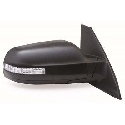 0812 NISSAN ALTIMA COUPE 3.5L RH HEATED POWER FOLDAWAY OE MIRROR BLACK PTM COVE