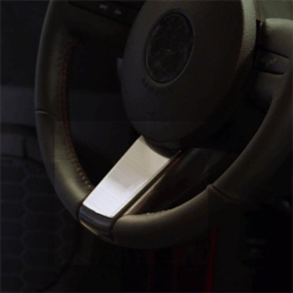 UPR 05-09 Mustang Steering Wheel Badge - Satin 1153-01