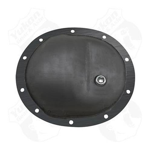 Steel cover for AMC Model 35 w/ rubber fill plug