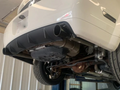 Cat Back Mid Muffler Exhaust System 05-10 Mustang GT Split Rear Dual Exit 2.5 in Intermediate And Tail Pipe M80 Mufflers Hardware 4 in Black Tips Incl Black Finish 409 Stainless Steel Pypes Exhaust