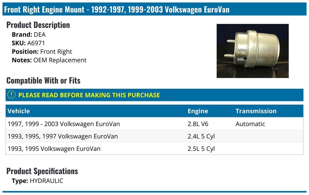 ENGINE MOUNT