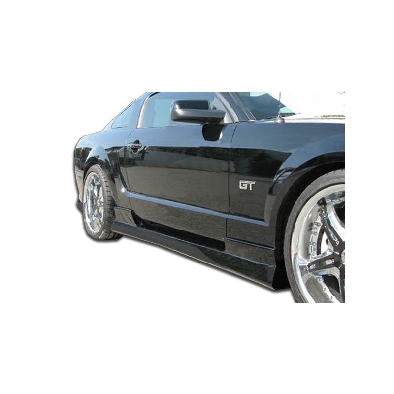 2005-2014 Ford Mustang Duraflex Stallion Side Skirts Rocker Panels - 2 Piece