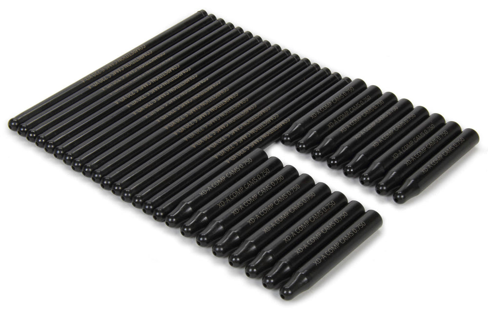GM LS XD-A ADJUSTABLE PUSHROD SET WITH SHIMS 7.320-7.552