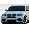 2008-2014 BMW X6 X6M E71 E72 / 2010-2013 BMW X5M E70 Duraflex X6M Look Front Bumper Cover - 1 Piece