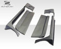 1984-1996 Chevrolet Corvette C4 Duraflex C5 Conversion Side Skirts Rocker Panels with Doorcaps - 6 Piece