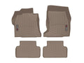 WeatherTech Tan Front and Rear Floorliners Fits -20-25 G70 4516941-4514792