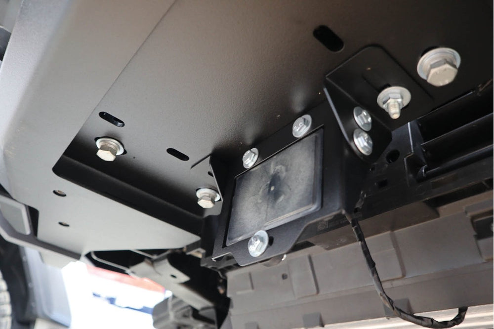 2021 Bronco Black Ops Front Bumper ACC Sensor Relocation Kit (ACC Mounting Bracket ONLY) (Black Powder Coated)