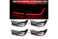 Spec-D 18-21 honda accord 4dr black LED sequential tail lights