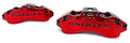 0523 TACOMA 6T SERIES 13.5IN FRONT BRAKE KIT W/ FIRE RED CALIPER