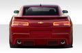2014-2015 Chevrolet Camaro V6 Duraflex Racer Body Kit - 4 Piece - Includes Racer Front Lip Under Air Dam Spoiler (109648) Racer Side Skirt Rocker Panels (105983) Racer Rear Lip Under Air Dam Spoiler (109649)