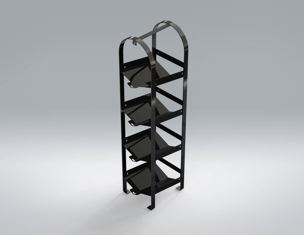 FREON TANK RACK 4-30 LB TANKS