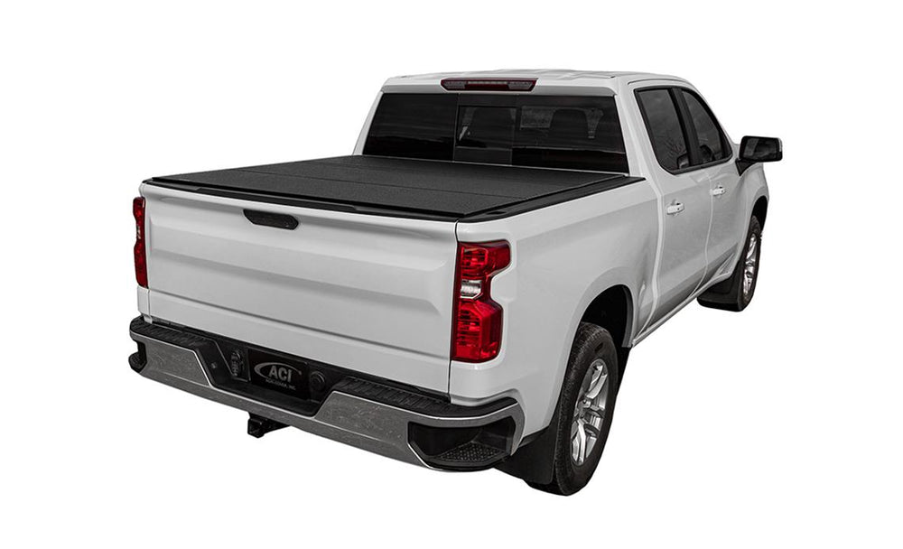 Access 22-24 Toyota Tundra 6ft 6in Bed LOMAX Tri-Fold Cover Black Urethane Finish