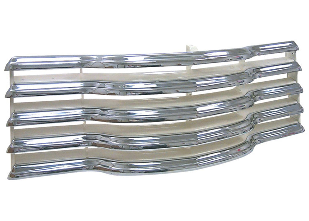 47-53 GRILLE- CHROME W/CREAM PAINT REAR