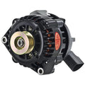 ALT GM CS130D BLACK 165A 6 GRV PULLEY 5:00 W/AIRDUCT COVER 1 WIRE OR OE HOOKUP