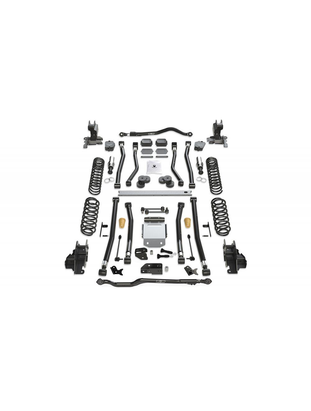 JL 4dr: 4.5 Alpine RT4 Long Arm Suspension System - No Shocks