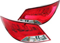 1213 ACCENT LED RED/CLEAR TAIL LIGHTS