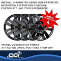 WC;15-17 FIT;BLK;15";6 DBL SPK