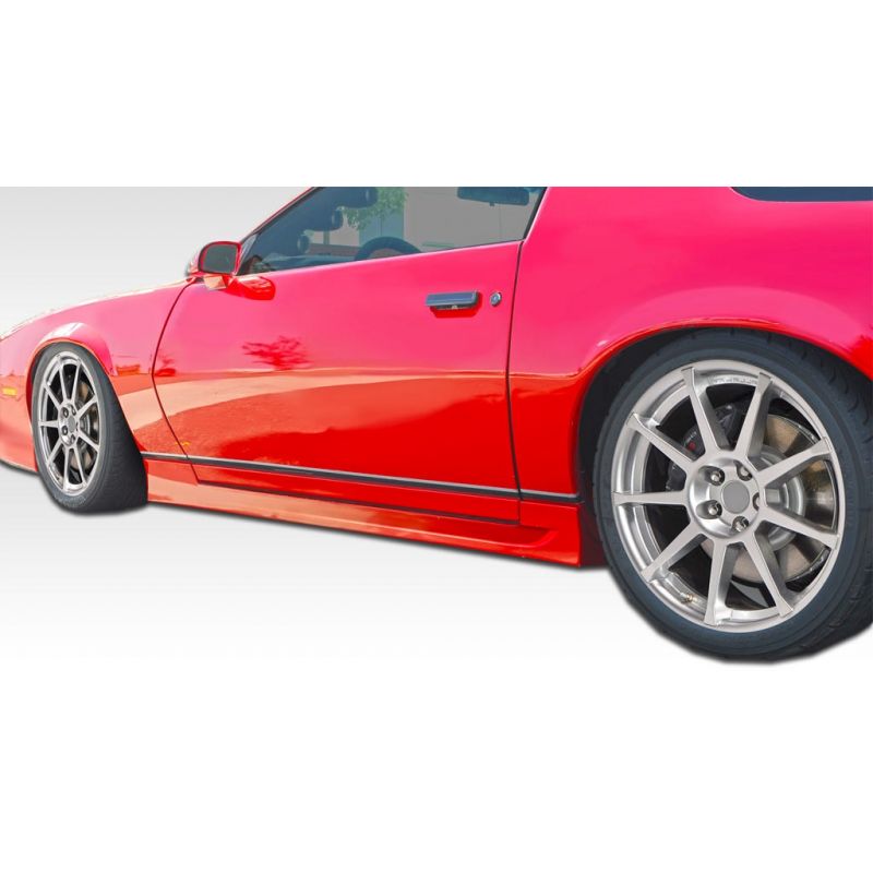 1982-1992 Chevrolet Camaro 1982-1992 Pontiac Firebird Trans Am Duraflex GT Concept Side Skirts Rocker Panels - 2 Piece