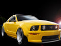 2005-2009 Ford Mustang Duraflex Circuit Wide Body 75MM Fender Flares - 4 Piece - Includes Circuit Wide Body Front Fender Flares (112635) and Circuit Wide Body Rear Fender Flares (112636)