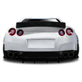 2009-2016 Nissan GT-R R35 Carbon Creations LBW Rear Diffuser / Splitters - 3 Piece