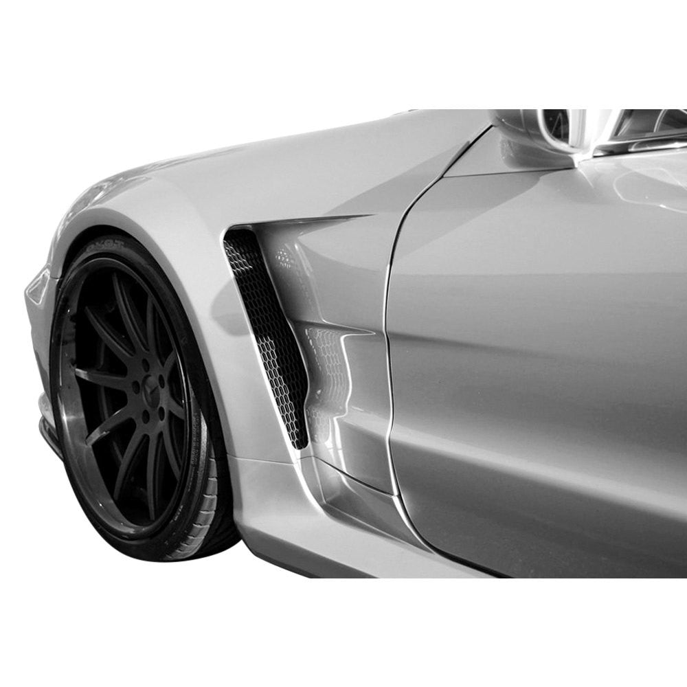 2003-2012 Mercedes SL Class R230 AF-Signature 2 Series Wide Body Conversion Front Fenders ( GFK ) - 2 Piece