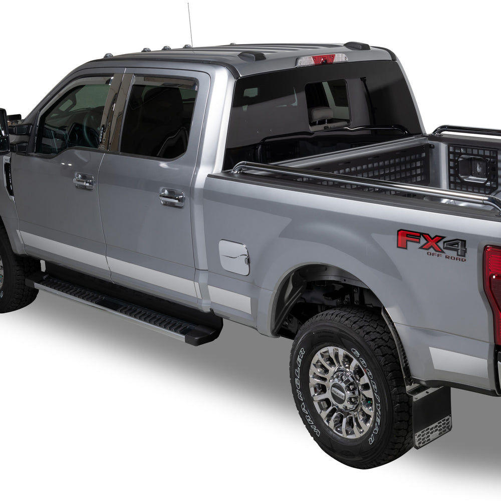 23C F250/F350 SUPER DUTY CREW CAB ROCKER PANEL STAINLESS STEEL