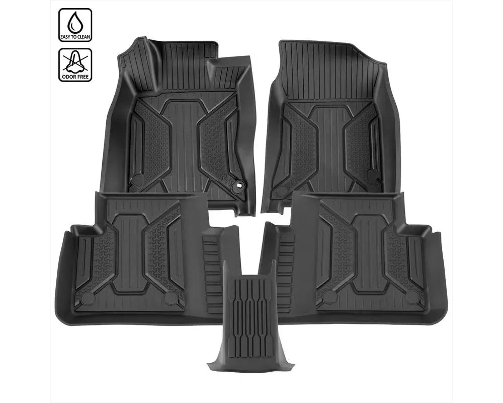 FLOOR MATS INJECITION TPE 5 PIECE 2 FRONT 3 BACK