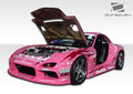 1993-1997 Mazda RX-7 Duraflex Sleek Front Bumper Cover - 1 Piece