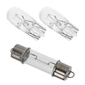 UPR 05-09 Mustang Map Light Button Covers - Satin 1157-01