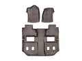 WeatherTech Cocoa Front Rear FloorLiner HP Fits -20-26 Chevrolet GMC 471436-1-6IM