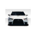 2008-2017 Mitsubishi Lancer Duraflex Evo X Look Front Bumper Cover - 1 Piece