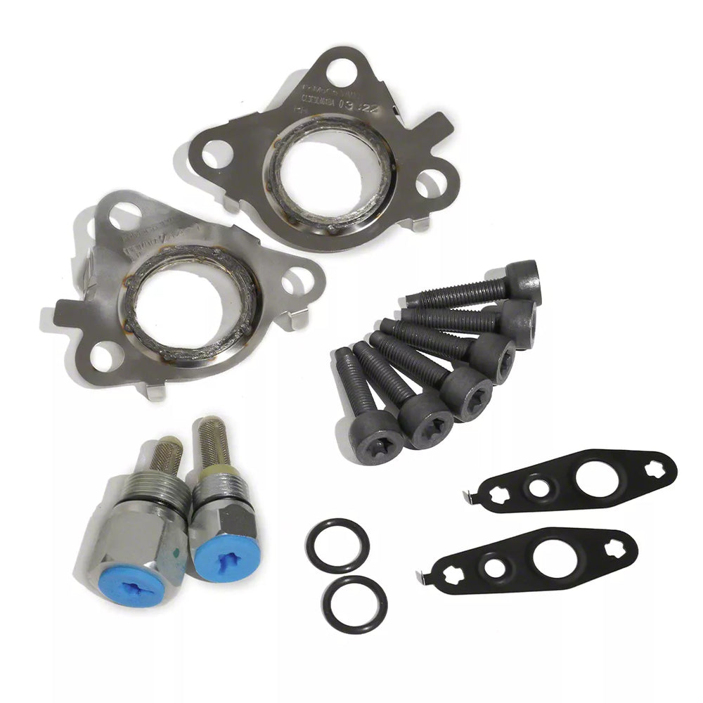 Full Race 2011 - 2016 3.5L Ecoboost F150 Turbo Installation Kit For Use w/ Full Race Billet Turbo Adapter Kit