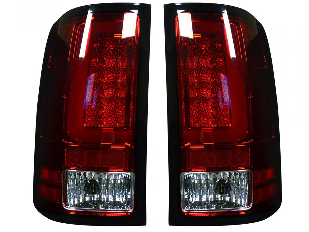 ~(11 lbs. 20X16X15)~ GMC Sierra 07-13 (2nd GEN - SINGLE WHEEL ONLY) OLED TAIL LIGHTS - Red Lens