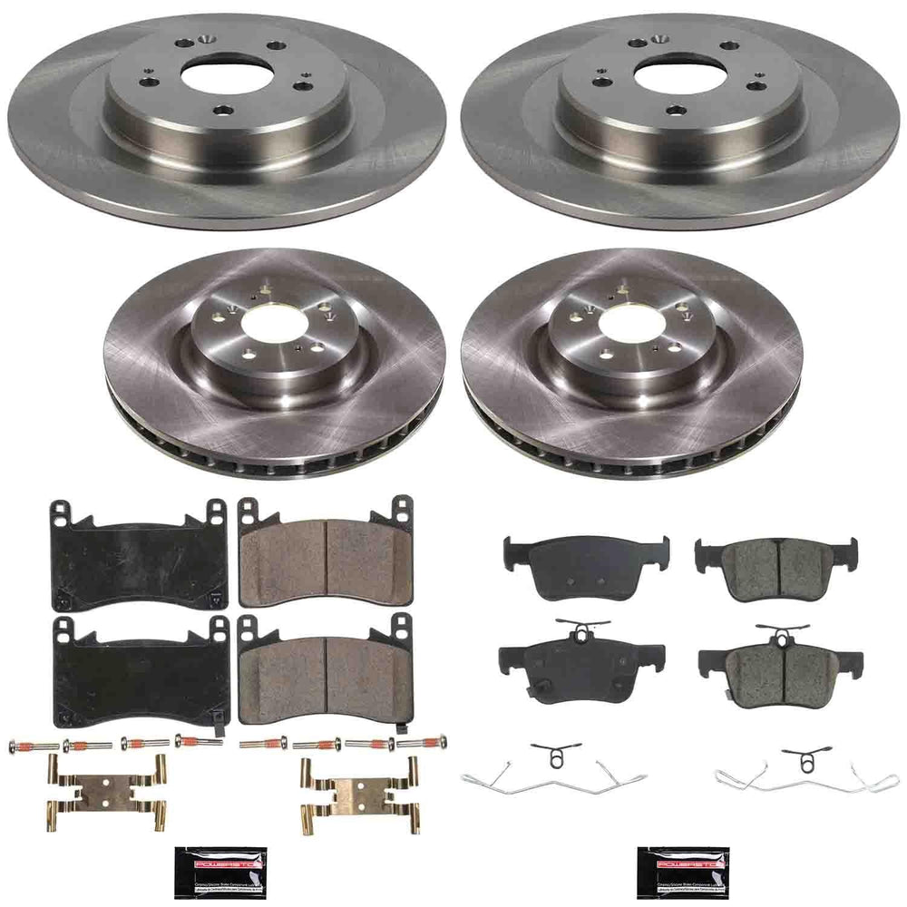 Power Stop 21-25 Acura TLX Front and Rear Autospecialty Brake Kit