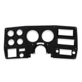 75-77 CHVY INSTRUMENT BEZEL-W/A/C-BLK