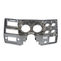 75-77 CHVY INSTRUMENT BEZEL-W/A/C-BLK