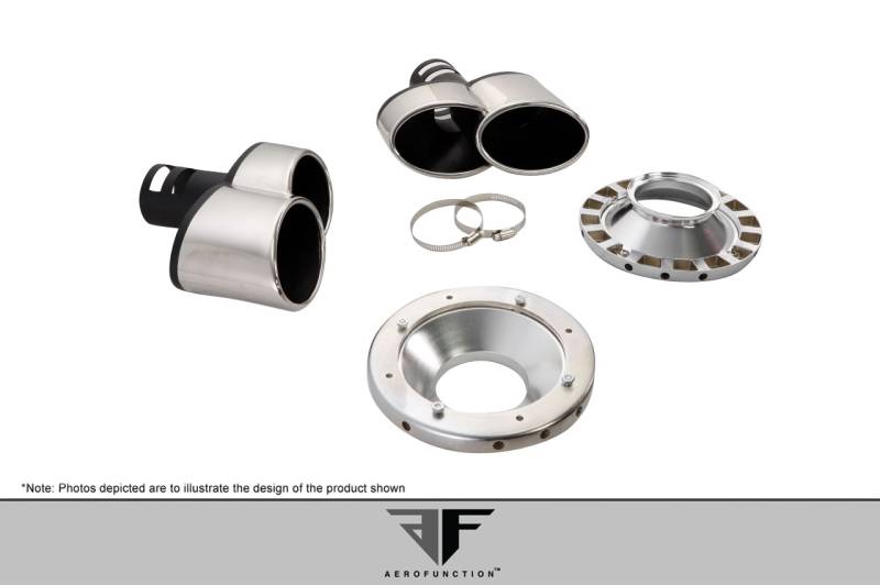 2013-2015 Toyota Land Cruiser Eros Version 1 Exhaust Tips - 2 Piece (S)