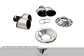 2013-2015 Toyota Land Cruiser Eros Version 1 Exhaust Tips - 2 Piece (S)