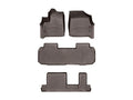 WeatherTech Cocoa Front Rear and Rear Floorliners Fits -20-23 Traverse 471228-1-3-4