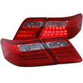 0709 CAMRY LED RED/CLEAR G2 4 PCS W/LED BACKUP LIGHT LED TAIL LIGHTS
