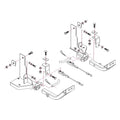 20002002 CHEVROLET CAVALIER TOW BAR MNTG BRKT KIT