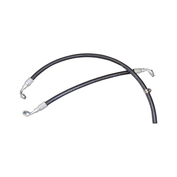 47-72 PWR STEER HOSE KIT-BRAIDED ST