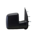0204 FORD ECONOLINE VAN RH MANUAL FOLDAWAY OE MIRROR TEXTURED BLACK W/O PUDDLE LAMP DUAL GLASS