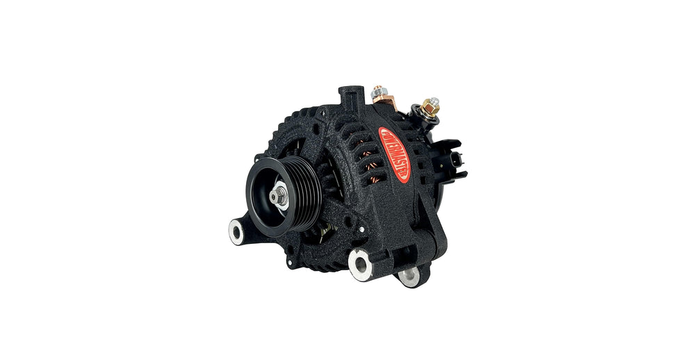 1218 WRANGLER 3.6L V6 ALTERNATOR 180A OUTPUT W/ 6 GROOVE PULLEY BLACK