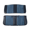 8187 C/K SEAT UPHOLSTERY KIT STANDARD PLEAT CLOTH/VINYL NAVY