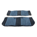8187 C/K SEAT UPHOLSTERY KIT STANDARD PLEAT CLOTH/VINYL NAVY