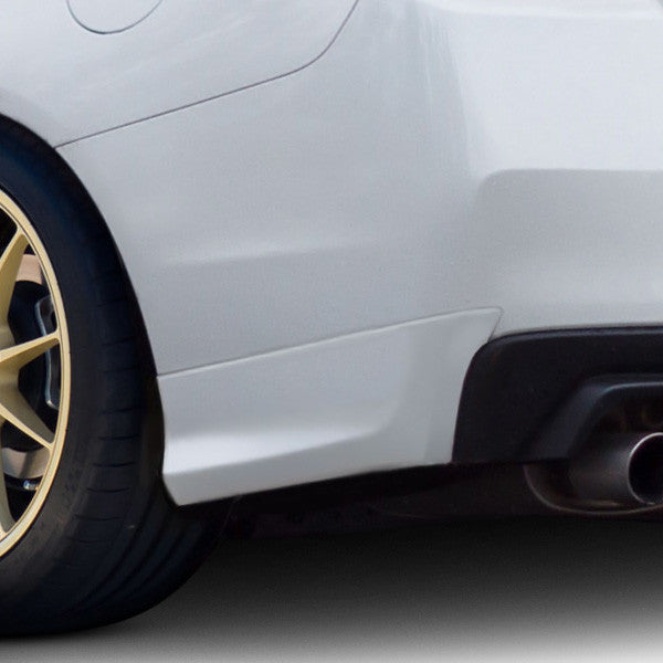 2015-2021 Subaru WRX STI Duraflex OEM Look Splash Guard Rear Add Ons - 2 Piece