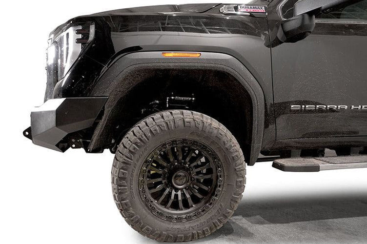 24C SIERRA 2500/3500HD PREMUM FRONT SENSOR BUMPER W/ NO GUARD MATTE