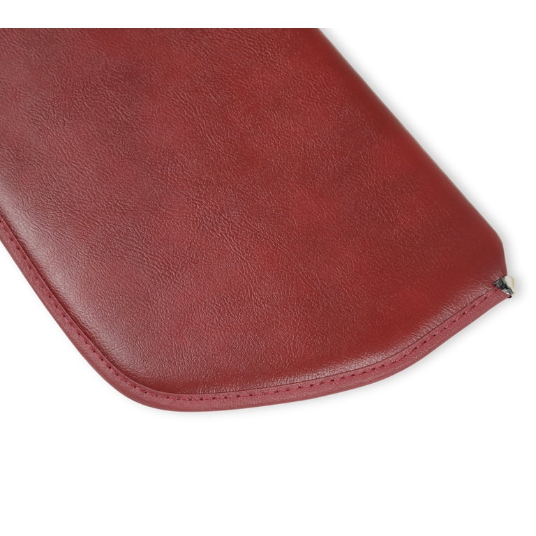 7387 C/K FOAMBACK SUNVISOR PAIR VINYL MAROON