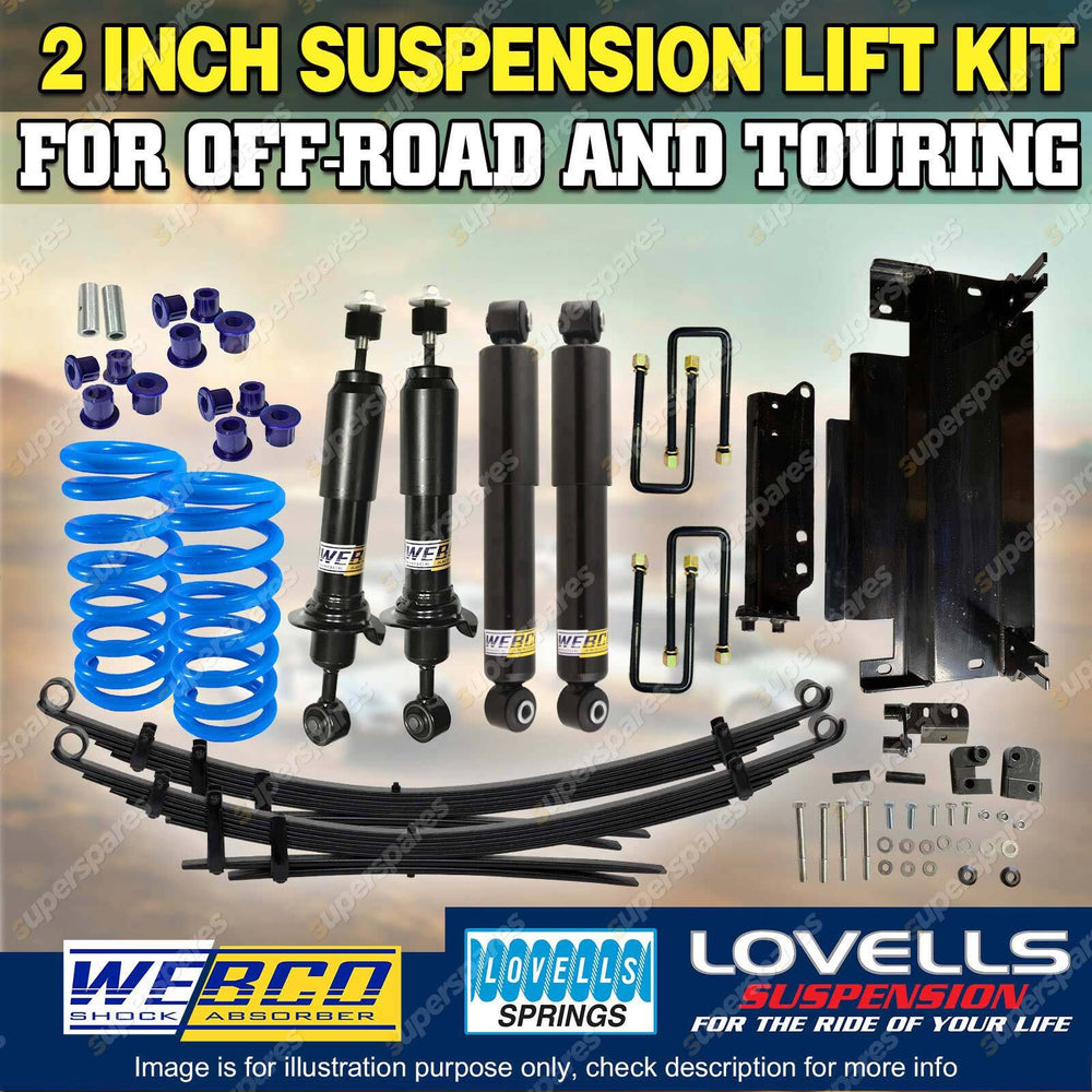 9097 80S LAND CRUISER/LX450 FOAM CELL PRO4 SUSPENSION KIT RHDMEDIUM LOAD (066